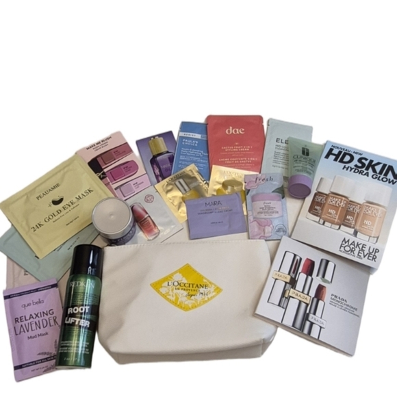 The Unbranded Brand Other - Beauty Skincare Makeup & Hair Bundle Set Various Brands Redkin Prada Clinique